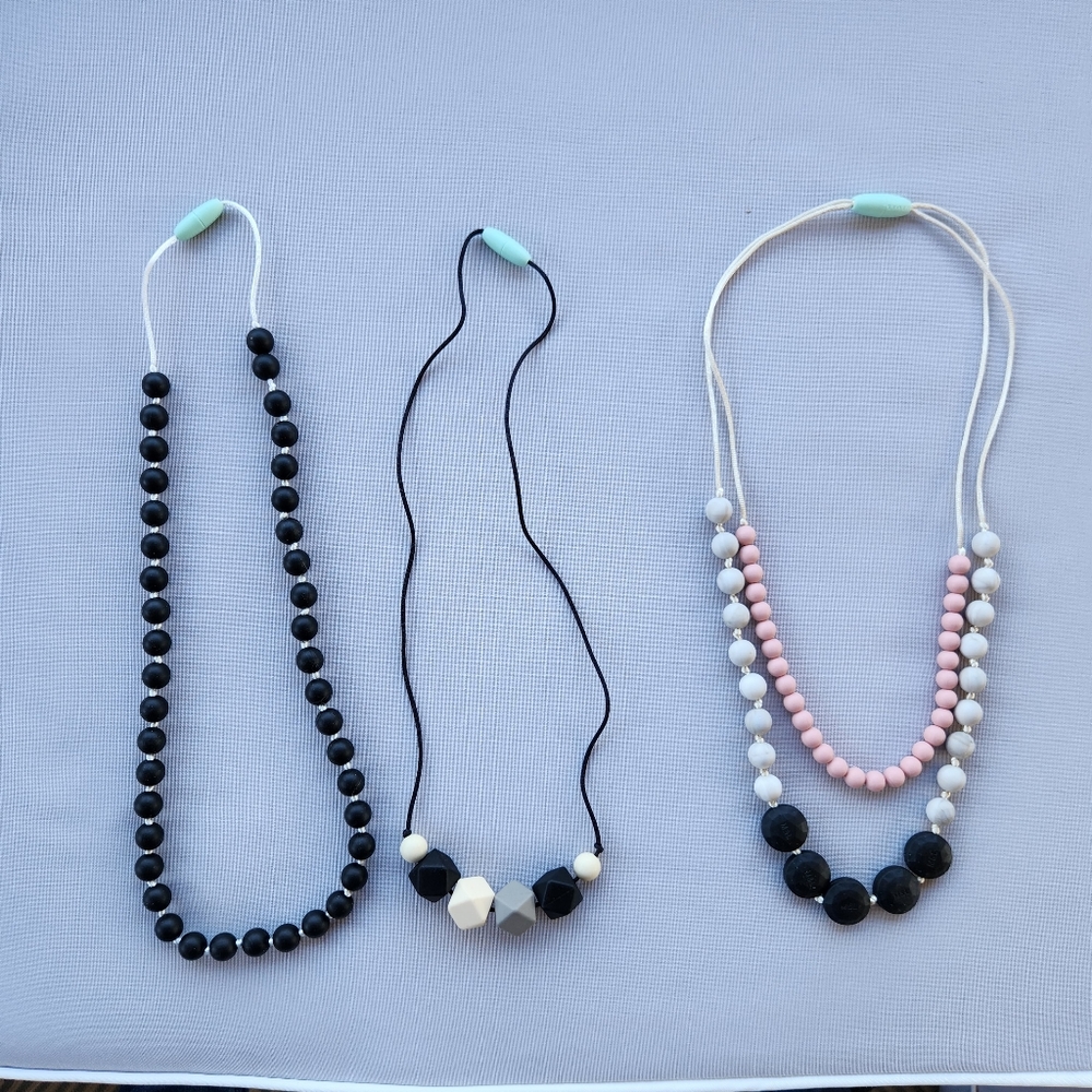 Mama & little teething necklaces